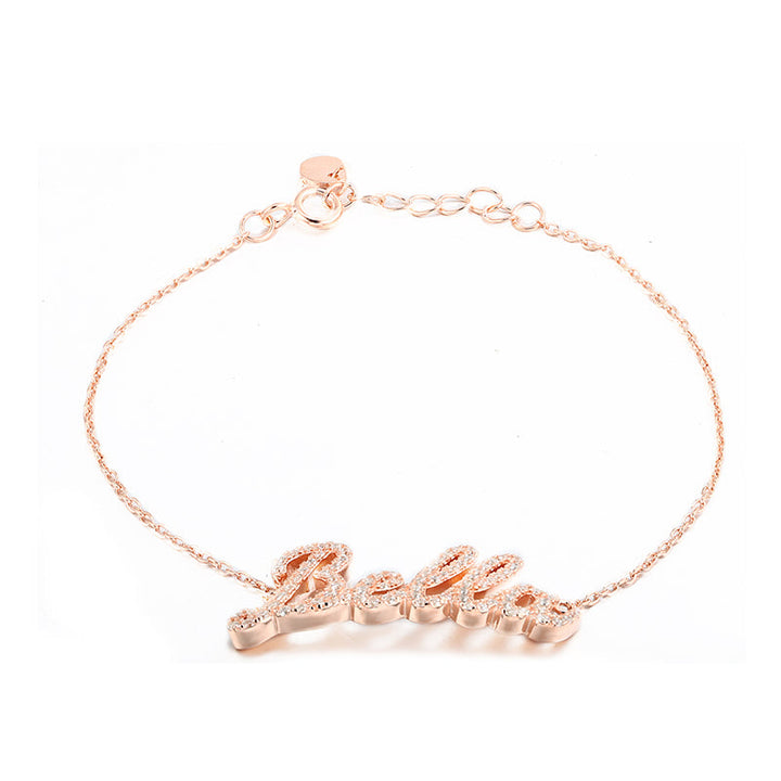 ZIRCONIA CUSTOM NAME BRACELET