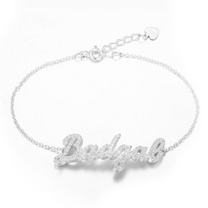 ZIRCONIA CUSTOM NAME BRACELET